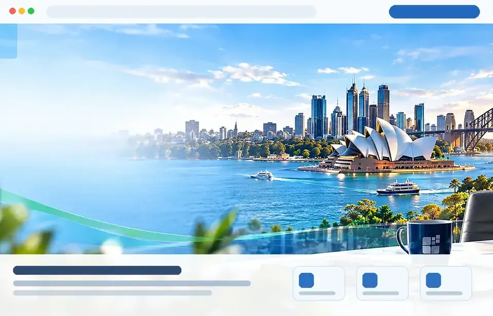 Bluegum Advisory website portfolio preview