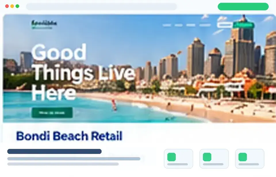 Summit Construction Group website portfolio preview
