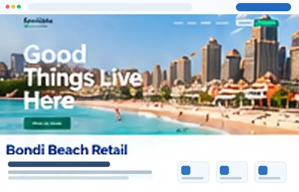 NextStep Careers Australia website portfolio preview